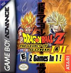 An image of the game, console, or accessory Dragon Ball Z The Legacy of Goku I & II - (LS) (GameBoy Advance)