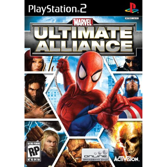 An image of the game, console, or accessory Marvel Ultimate Alliance - (CIB) (Playstation 2)