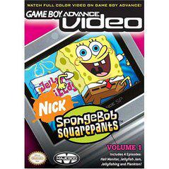 An image of the game, console, or accessory GBA Video SpongeBob SquarePants Volume 1 - (LS) (GameBoy Advance)