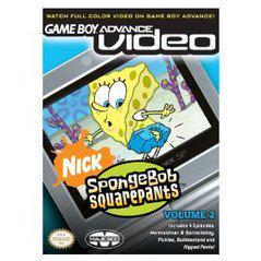 An image of the game, console, or accessory GBA Video SpongeBob SquarePants Volume 2 - (LS) (GameBoy Advance)