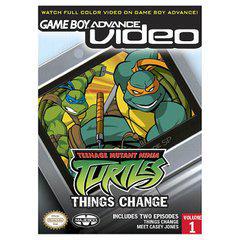 An image of the game, console, or accessory GBA Video Teenage Mutant Ninja Turtles Volume 1 - (LS) (GameBoy Advance)