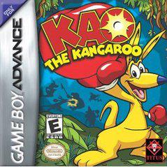 An image of the game, console, or accessory Kao the Kangaroo - (LS) (GameBoy Advance)