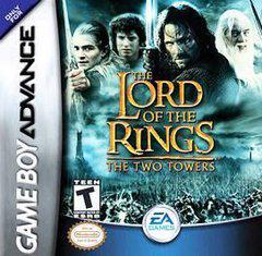 An image of the game, console, or accessory Lord of the Rings Two Towers - (LS) (GameBoy Advance)