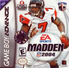 An image of the game, console, or accessory Madden 2004 - (LS) (GameBoy Advance)