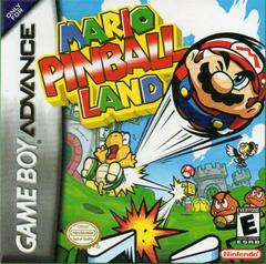 An image of the game, console, or accessory Mario Pinball Land - (LS) (GameBoy Advance)