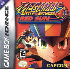 An image of the game, console, or accessory Mega Man Battle Network 4 Red Sun - (LS) (GameBoy Advance)