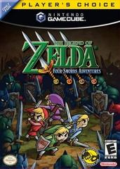 An image of the game, console, or accessory Zelda Four Swords Adventures [Player's Choice] - (CIB) (Gamecube)