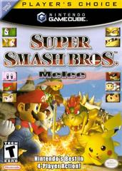 An image of the game, console, or accessory Super Smash Bros. Melee [Player's Choice] - (CIB) (Gamecube)