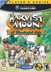 An image of the game, console, or accessory Harvest Moon A Wonderful Life [Player's Choice] - (Sealed - P/O) (Gamecube)