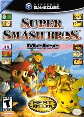 An image of the game, console, or accessory Super Smash Bros. Melee [Best Seller] - (CIB) (Gamecube)