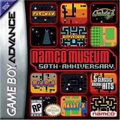 An image of the game, console, or accessory Namco Museum 50th Anniversary - (LS) (GameBoy Advance)