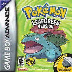 An image of the game, console, or accessory Pokemon LeafGreen Version - (LS) (GameBoy Advance)