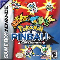 An image of the game, console, or accessory Pokemon Pinball Ruby and Sapphire - (LS) (GameBoy Advance)