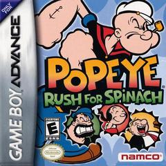 An image of the game, console, or accessory Popeye Rush for Spinach - (LS) (GameBoy Advance)