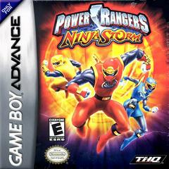 An image of the game, console, or accessory Power Rangers Ninja Storm - (LS) (GameBoy Advance)