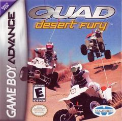 An image of the game, console, or accessory Quad Desert Fury - (LS) (GameBoy Advance)