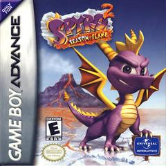 An image of the game, console, or accessory Spyro 2 Season of Flame - (LS) (GameBoy Advance)