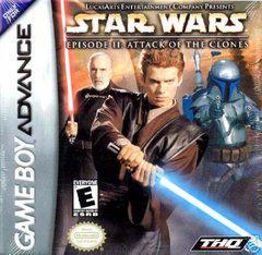 An image of the game, console, or accessory Star Wars Episode II Attack of the Clones - (LS) (GameBoy Advance)