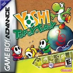 An image of the game, console, or accessory Yoshi Topsy Turvy - (LS) (GameBoy Advance)