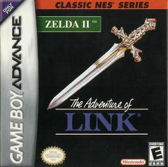 An image of the game, console, or accessory Zelda II The Adventure of Link [Classic NES Series] - (CIB) (GameBoy Advance)