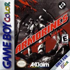 An image of the game, console, or accessory Armorines Project SWARM - (LS) (GameBoy Color)