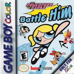 An image of the game, console, or accessory Powerpuff Girls Battle Him - (LS) (GameBoy Color)