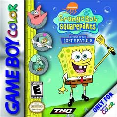 An image of the game, console, or accessory SpongeBob SquarePants Legend of the Lost Spatula - (LS) (GameBoy Color)