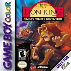 An image of the game, console, or accessory The Lion King Simbas Mighty Adventure - (LS) (GameBoy Color)