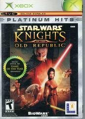 An image of the game, console, or accessory Star Wars Knights of the Old Republic [Platinum Hits] - (CIB) (Xbox)