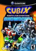 An image of the game, console, or accessory Cubix Robots For Everyone Showdown - (CIB) (Gamecube)