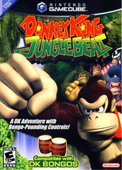 An image of the game, console, or accessory Donkey Kong Jungle Beat - (CIB) (Gamecube)