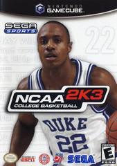 An image of the game, console, or accessory NCAA College Basketball 2K3 - (CIB) (Gamecube)