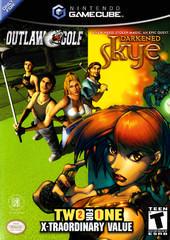 An image of the game, console, or accessory Outlaw Golf & Darkened Skye - (CIB) (Gamecube)