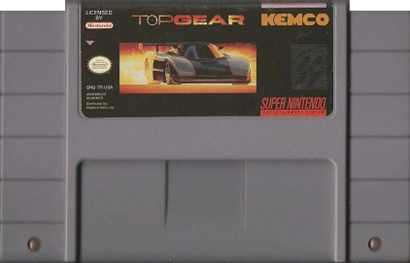 Top Gear - (LS) (Super Nintendo)