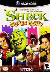 An image of the game, console, or accessory Shrek Super Party - (LS) (Gamecube)