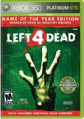 An image of the game, console, or accessory Left 4 Dead [Game of the Year Platinum Hits] - (CIB) (Xbox 360)