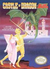 An image of the game, console, or accessory Castle of Dragon - (LS) (NES)