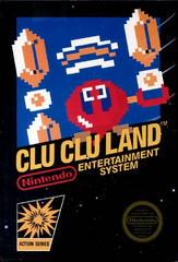 An image of the game, console, or accessory Clu Clu Land - (LS) (NES)