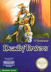 An image of the game, console, or accessory Deadly Towers - (LS) (NES)