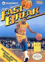 An image of the game, console, or accessory Magic Johnson's Fast Break - (LS) (NES)