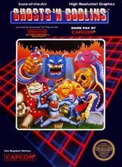 An image of the game, console, or accessory Ghosts 'n Goblins - (LS) (NES)