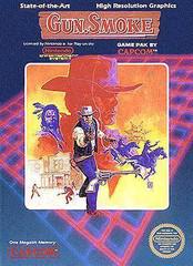 An image of the game, console, or accessory Gun.Smoke - (LS) (NES)