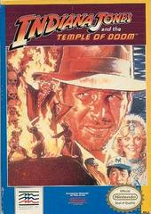 An image of the game, console, or accessory Indiana Jones and the Temple of Doom - (LS) (NES)