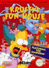 An image of the game, console, or accessory Krusty's Fun House - (LS) (NES)