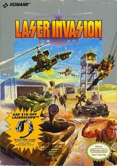 An image of the game, console, or accessory Laser Invasion - (CIB) (NES)