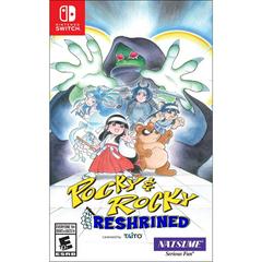 An image of the game, console, or accessory Pocky & Rocky Reshrined - (CIB) (Nintendo Switch)