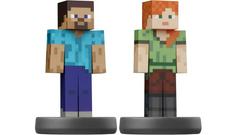 Steve & Alex 2-Pack - (New) (Amiibo)