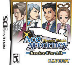 An image of the game, console, or accessory Phoenix Wright: Ace Attorney Justice For All - (Sealed - P/O) (Nintendo DS)