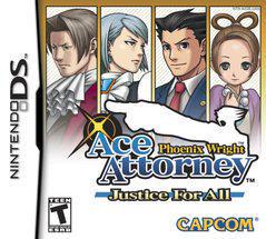 An image of the game, console, or accessory Phoenix Wright: Ace Attorney Justice For All - (LS) (Nintendo DS)