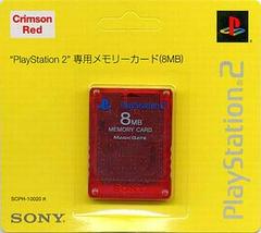 Tarjeta de memoria de 8 MB [Rojo carmesí] - (LS) (Playstation 2)